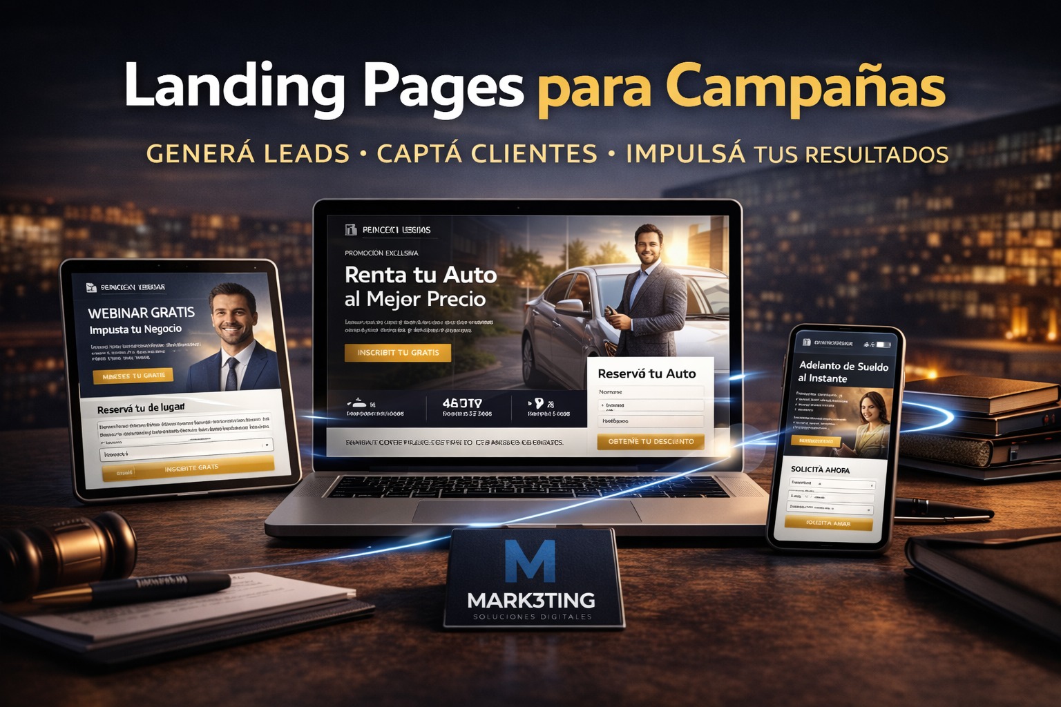 Landing Pages para Campañas
