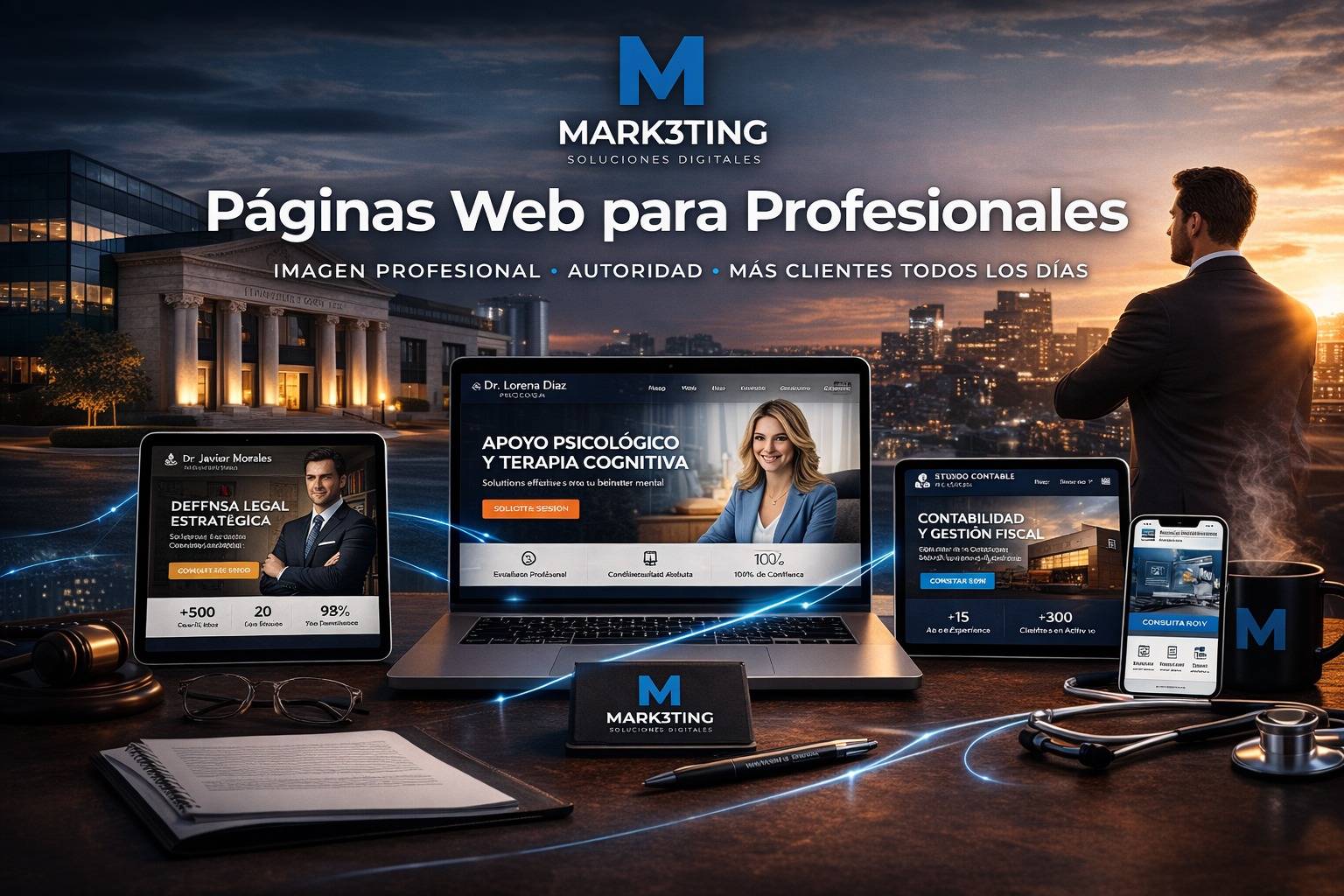 Páginas Web para Profesionales